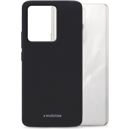 Mobilize Rubber Gelly Realme 15 Pro Hoesje Flexibel TPU Backcover - Zwart