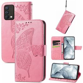 Mobigear Butterfly Realme GT Master Edition Hoesje Bookcase Portemonnee - Roze