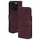 Mobiparts Classic Wallet MagSafe iPhone 16 Pro MagSafe Hoesje Bookcase Portemonnee - Velvet Red