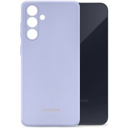 Mobilize Rubber Gelly Samsung Galaxy A35 Hoesje Flexibel TPU Backcover - Pastel Purple