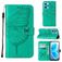 Mobigear Butterfly Realme 9 Pro Plus Hoesje Bookcase Portemonnee - Groen