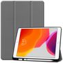 Mobigear Tri-Fold iPad 8 (2020) Hoes Bookcase - Grijs