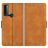 Mobigear Slim Magnet TCL 20 SE Hoesje Bookcase Portemonnee - Bruin