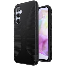 Speck Impact Hero Grip Samsung Galaxy A35 Hoesje Hardcase Backcover Shockproof - Zwart