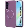 Mobiparts Slim Line Samsung Galaxy A16 MagSafe Hoesje Hardcase Backcover - Imperial Purple
