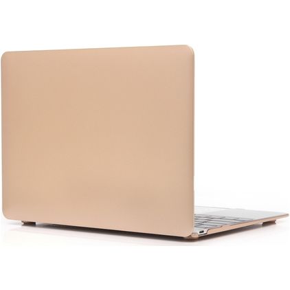 Mobigear Metallic MacBook Pro 13 Inch (2016-2023) Hoes Hardshell Laptopcover MacBook Case - Goud - Model A1706 / A1708 / A1989 / A2159 / A2289 / A2251 / A2338