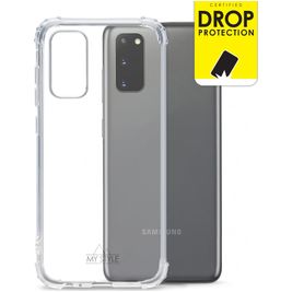 My Style Protective Flex Doorzichtig Samsung Galaxy S20 Hoesje Flexibel TPU Backcover Shockproof - Transparant