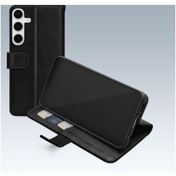 Mobilize Premium Gelly Samsung Galaxy S26 Hoesje Bookcase Portemonnee - Zwart