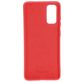 Mobiparts Samsung Galaxy S20 Siliconen Hoesje Backcover - Scarlet Red