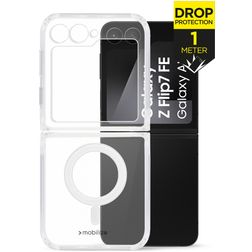 Mobilize Naked Protection Doorzichtig Samsung Galaxy Z Flip 7 FE MagSafe Hoesje Hardcase Backcover Shockproof - Transparant