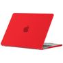 Mobigear Matte MacBook Air 13 Inch (2022-2026) Hoes Hardshell Laptopcover MacBook Case - Rood - Model A2681 / A3113 / A3240 / A3449
