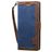 Mobigear Two Tone Huawei P40 Pro Hoesje Bookcase Portemonnee - Bruin / Blauw