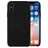 Mobigear Rubber Touch iPhone XS Siliconen Hoesje Backcover - Zwart
