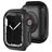 Mobigear Colors Dun Apple Watch - 45 mm Hardcase Hoesje - Zwart