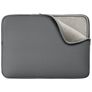 Mobigear Basics Laptop Sleeve 14 inch Laptop hoes - Grijs