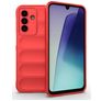 Mobigear Bumpy Samsung Galaxy A17 Hoesje Flexibel TPU Backcover - Rood
