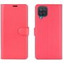 Mobigear Classic Samsung Galaxy A12 Hoesje Bookcase Portemonnee - Rood