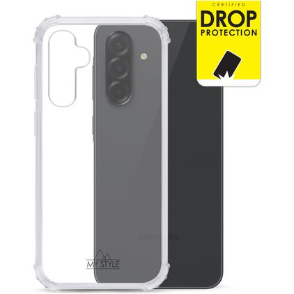 My Style Protective Flex Doorzichtig Samsung Galaxy A36 Hoesje Flexibel TPU Backcover Shockproof - Transparant