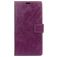 Mobigear Basic Motorola One Power Hoesje Bookcase Portemonnee - Paars