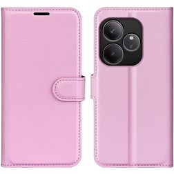 Mobigear Classic Realme GT 6 Hoesje Bookcase Portemonnee - Roze
