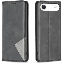 Mobigear Rhombus Slim iPhone Air Hoesje Bookcase - Zwart