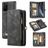 CaseMe 008 Samsung Galaxy Note 20 Hoesje Uitneembare 2in1 Bookcase Portemonnee - Zwart