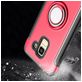 Mobigear Armor Ring Samsung Galaxy J6 (2018) Hoesje Hardcase Backcover Shockproof met Ringhouder - Roségoud