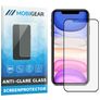 Mobigear Premium iPhone X Glazen Screenprotector Anti-Glare - Case Friendly - Zwart