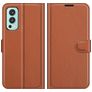 Mobigear Classic OnePlus Nord 2 Hoesje Bookcase Portemonnee - Bruin