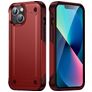 Mobigear Slim Armor iPhone 14 Plus Hoesje Hardcase Backcover Shockproof - Rood