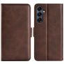 Mobigear Slim Magnet Samsung Galaxy A17 Hoesje Bookcase Portemonnee - Bruin