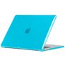 Mobigear Glossy MacBook Air 15 Inch (2023-2026) Hoes Hardshell Laptopcover MacBook Case - Blauw - Model A2941 / A3114 / A3241 / A3448