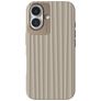 Nudient Bold iPhone 16 MagSafe Hoesje Hardcase Backcover - Linen Beige