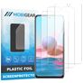 Mobigear Xiaomi Redmi Note 10 4G Screenprotector Folie - Case Friendly (3-Pack)