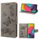 Mobigear Butterfly Samsung Galaxy M53 Hoesje Bookcase Portemonnee - Grijs