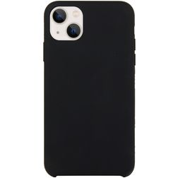 Mobigear Rubber Touch iPhone 15 Siliconen Hoesje Backcover - Zwart