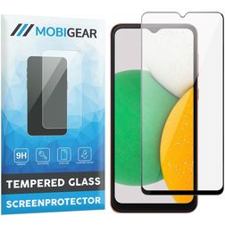 Mobigear Premium Samsung Galaxy A14 Glazen Screenprotector - Case Friendly - Zwart