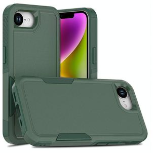 Mobigear Heavy Armor iPhone 16e Hoesje Hardcase Backcover Shockproof - Groen