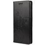 Mobigear Flowers Xiaomi Redmi Note 10 5G Hoesje Bookcase Portemonnee - Zwart