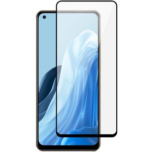 Mobigear Premium OPPO Reno 7 4G Glazen Screenprotector - Case Friendly - Zwart