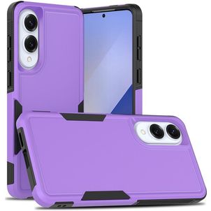 Mobigear Heavy Armor Samsung Galaxy S25 Edge Hoesje Hardcase Backcover Shockproof - Paars