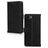 Mobilize Wallet iPhone 17e Hoesje Echt Leer Bookcase Portemonnee - Zwart