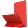 Mobigear Tri-Fold Gel iPad 9 (2021) Hoes TPU,Kunstleer Bookcase - Rood