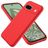 Mobigear Colors Google Pixel 8a Hoesje Flexibel TPU Backcover - Rood