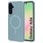 Mobiparts Slim Line Samsung Galaxy A56 MagSafe Hoesje Hardcase Backcover - Sage Green