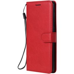 Mobigear Premium Samsung Galaxy A21s Hoesje Bookcase Portemonnee - Rood