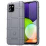 Mobigear Rugged Shield Samsung Galaxy A03 Hoesje Flexibel TPU Backcover Shockproof - Grijs