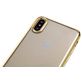 Mobigear Royal iPhone XR Hoesje Flexibel TPU Backcover - Transparant / Roségoud