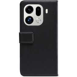 Mobilize Classic Gelly Wallet OPPO Find X9 Pro Hoesje Bookcase Portemonnee - Zwart
