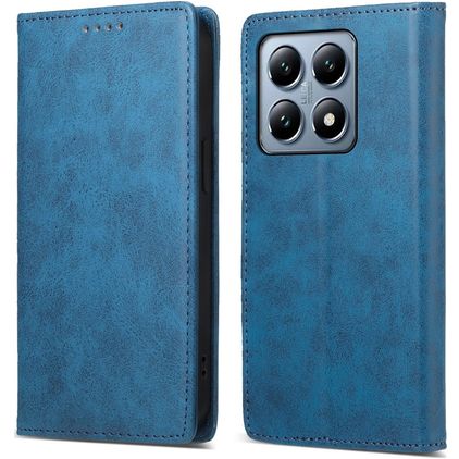 Mobigear Wallet Xiaomi 14T Pro Hoesje Bookcase Portemonnee - Blauw
